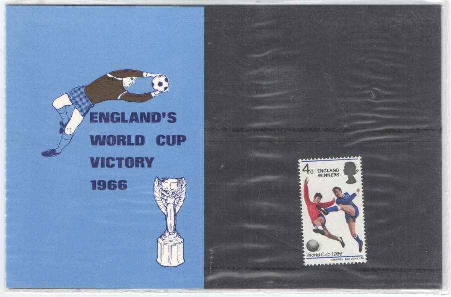 1966 World Cup Victory Post Office Missed Private Presentation Pack
